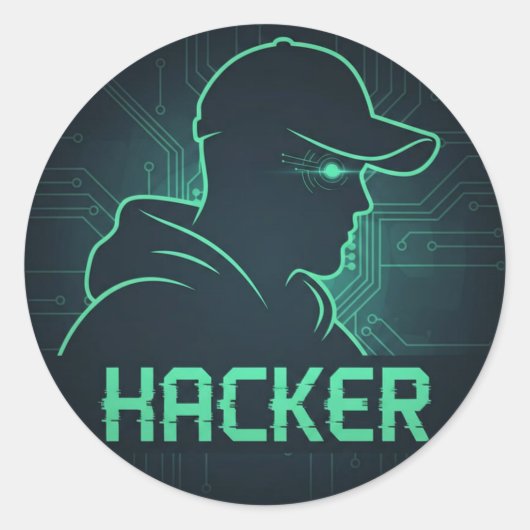 Hackers Sticker (Voorkant)