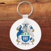 Hackett Family Crest Sleutelhanger (Voorkant)