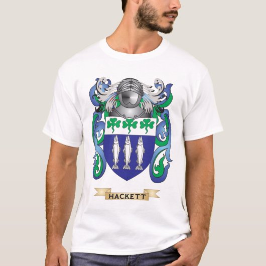 Hackett wapenklep (familiekust) t-shirt (Voorkant)