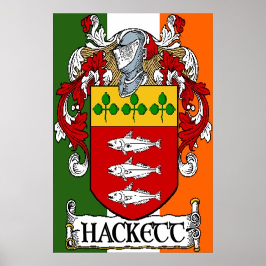 Hackettlaag voor wapenafdrukken poster (Voorkant)