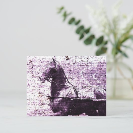 Hackey Crackle Digital Art Briefkaart (Staand voorkant)