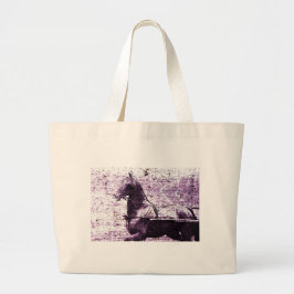 Hackey Crackle Digital Art Grote Tote Bag