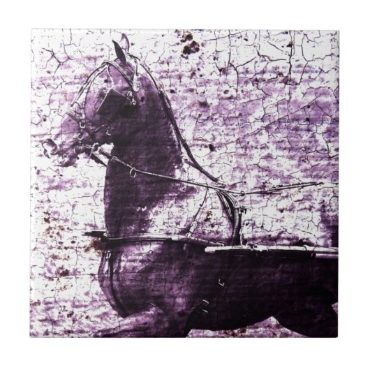 Hackey Crackle Digital Art Tegeltje (Voorkant)