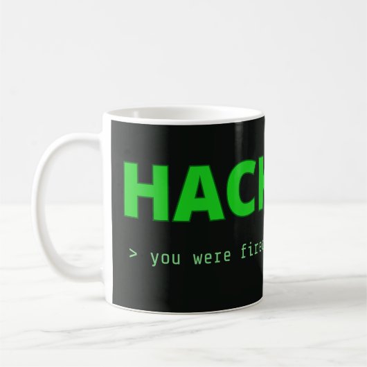 Hackfest Titel Scherm Mok (Links)