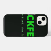Hackfest Titel Scherm Phone Case iPhone Hoesje (Achterkant horizontaal)
