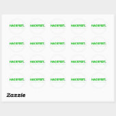 Hackfest Titel Scherm Sticker (Vel)