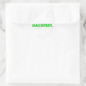 Hackfest Titel Scherm Sticker (Tas)