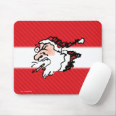 Hackin Santa Funny Cartoon Muismat (Met muis)