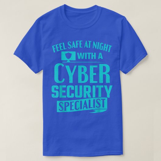 Hacking Feel Safe At Night With A Cybersecurity Ha T-shirt (Design voorkant)