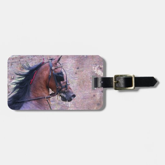 Hackney Grunge Bagagelabel (Voorkant horizontaal)