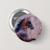 Hackney Grunge Ronde Button 5,7 Cm (Voorkant /achterkant)