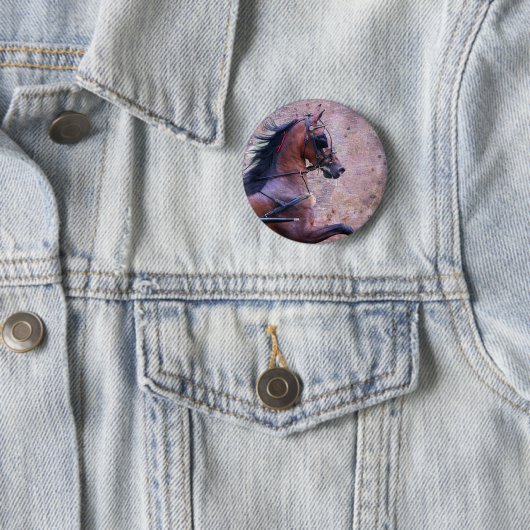 Hackney Grunge Ronde Button 5,7 Cm (In situ)