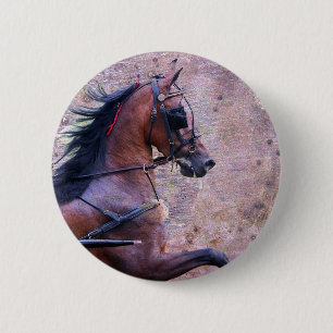 Hackney Grunge Ronde Button 5,7 Cm