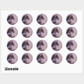 Hackney Grunge Ronde Sticker (Vel)