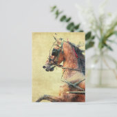 Hackney Pony Briefkaart (Staand voorkant)