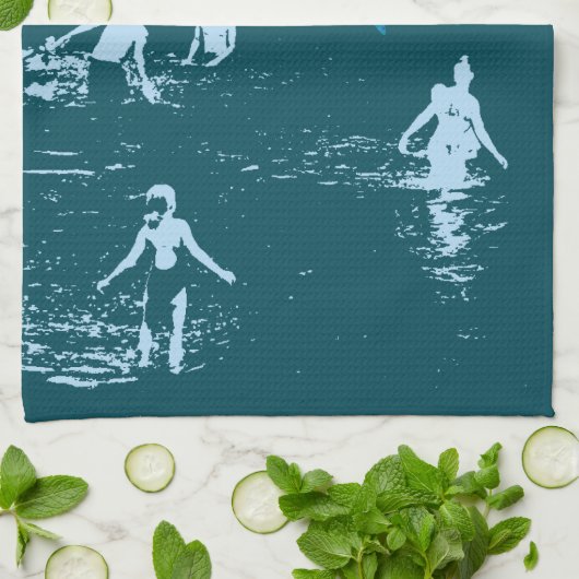 Hackney Riviera theedoek (Gevouwen)