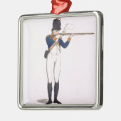 Hackney Volunteer, bord 49 van 'Loyal Volunteers' Metalen Ornament (Links)