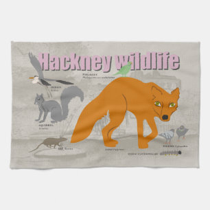 Hackney wild life theedoek