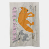 Hackney wild life theedoek (Verticaal)