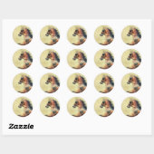 Hackneypony Ronde Sticker (Vel)