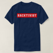 Hacktivist T-shirt (Design voorkant)