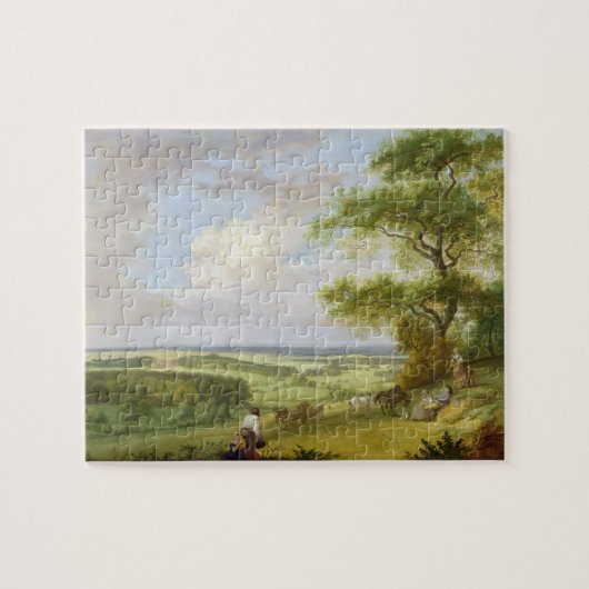 Hackwood Park, Hampshire (olie op canvas) Legpuzzel (Horizontaal)