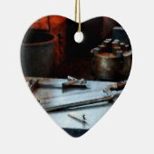 Hackzaag Keramisch Ornament (Rechts)