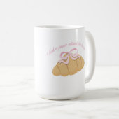 Had a Panic Attack for Breakfast Cute Croissant Koffiemok (Voorkant rechts)