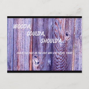 Had Briefkaart kunnen hebben Hout