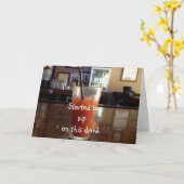 HAD EEN DRINK VOOR UW JUBILEUM-KIEZERS AAN U KAART (Gele Bloem)