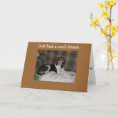 HAD EEN DROOM JE BENT 40! IK NIET! KAART (Gele Bloem)