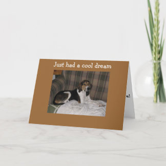 HAD EEN DROOM JE BENT 40! IK NIET! KAART