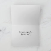 Had een misverstand? Begin die opnieuw spreken! Kaart (Binnen)