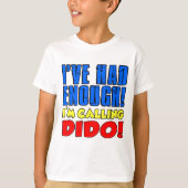 Had genoeg Calling Dido T-shirt (Voorkant)