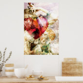 Had ik niet gedacht (Violin Art Poster) Poster (Keuken)