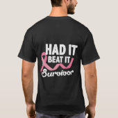 Had It Beat It Survivor t-shirt (Achterkant)