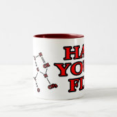 Had je Fix? -Mok Tweekleurige Koffiemok (Center)