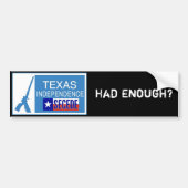 Had je genoeg? Secede. Bumpersticker (Voorkant)
