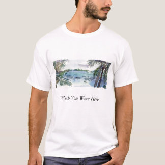 Had je maar hier willen zijn, wou je... - Geperson T-shirt