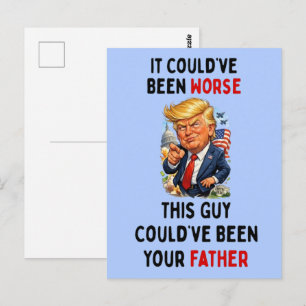 Had Kunnnen Slechter Zijn Humoristische Trump Briefkaart
