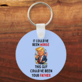 Had Slechter Kunnen Zijn Grappige Trump Sleutelhanger (Achterkant)