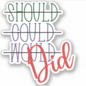 Had Sticker kunnen doen (Voorkant)