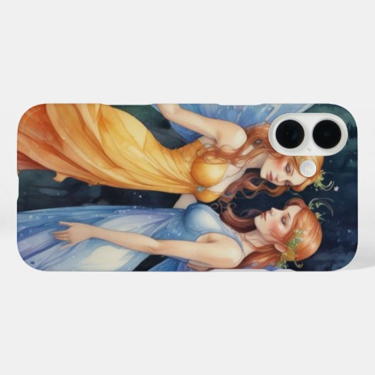 Hada de Géminis Case-Mate iPhone Case (Achterkant (horizontaal))