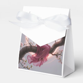 Hada mágica entre flores de cerezo – Ilustración d Bedankdoosjes