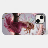 Hada mágica entre flores de cerezo – Ilustración d Case-Mate iPhone Case (Achterkant (horizontaal))