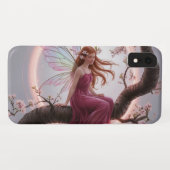 Hada mágica entre flores de cerezo – Ilustración d Case-Mate iPhone Case (Achterkant (horizontaal))