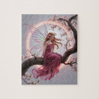 Hada mágica entre flores de cerezo – Ilustración d Legpuzzel