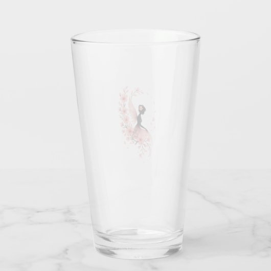 Hada Rosa con Flores de Sakura Glas (Achterkant)