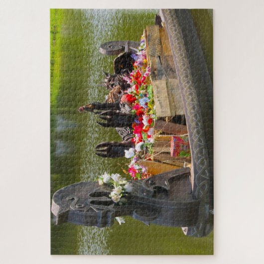 Hadad Lake Virginia. Legpuzzel (Verticaal)