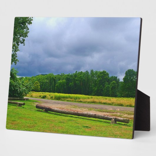 Haddam Meadows Plaque Fotoplaat (Zijkant)